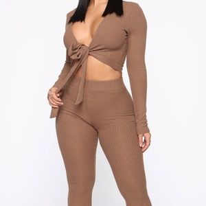 Fashion Nova matching sweater set